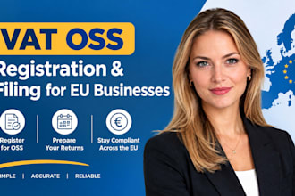 handle vat oss registration and filing for eu businesses