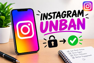 restore instagram page, ig profile unbanning issues