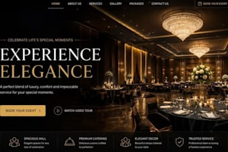 event website wedding website event planner wedding planner photography website