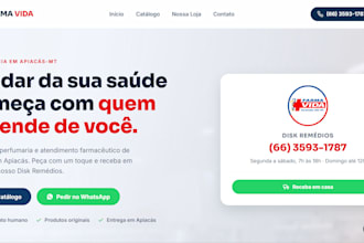 criar um site ou landing page responsivo