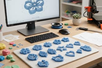 design custom 3d clay cutters for 3d printing
