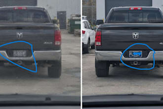 do forensic image cleanup, license plate enhancement, cctv video restoration