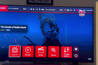 offer stable restream, m3u playlist, live tv app and smart tv