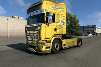 create professional custom ets2 ats truck skins, liveries, paintjobs mods