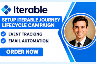setup iterable journey lifecycle campaign event tracking email automation
