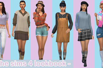 sims in sim 4 cas sim 4 avatar design cc mods sims 4 outfit character