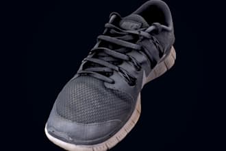 create 3d shoe renders for ecommerce product images