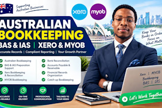 do australian bookkeeping bas and ias in myob and xero