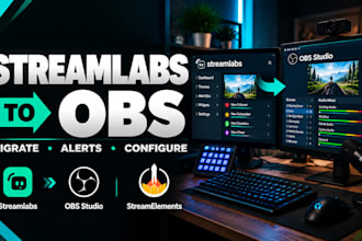 migrate streamlabs to obs and configure streamelements