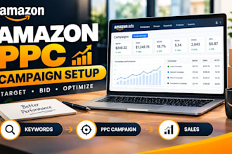 setup and optimize amazon ads campaigns amazon PPC campaign amazon PPC expert