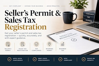 register your wyoming seller permit and sales tax account for your business