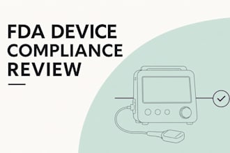 conduct a professional medical device fda compliance review