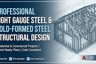 do light gauge and cold formed steel structural design