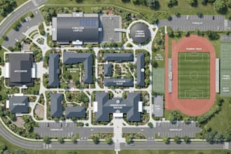 create college campus maps, school locations and visitor navigation