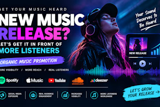 promote your new music release and increase its online visibility