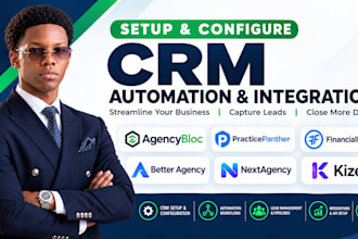 setup financial CRM agencybloc practicepanther better agency nextagency kizen