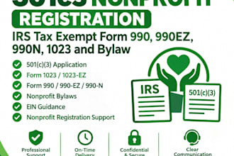 do 501c3 nonprofit registration irs tax exempt form 990, 990ez, 990n, 10223