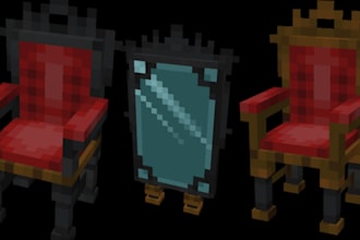 do furniture for minecraft in blockbench