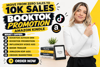do booktok book promotion ebook marketing booktok author smm tiktok booktok