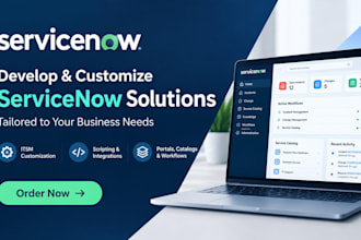 develop and customize servicenow solutions