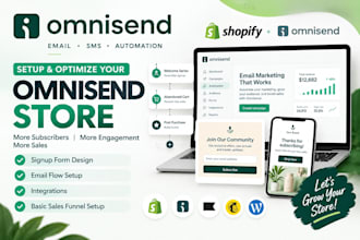 setup email marketing, flows and automation for shopify