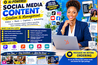 create ai social media content videos reels captions with predis pictory