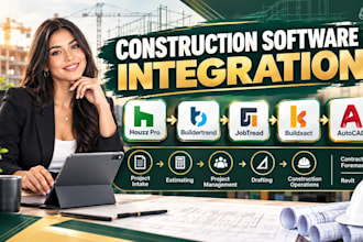 setup houzz pro buildertrend jobtread buildxact contractor foreman autocad revit