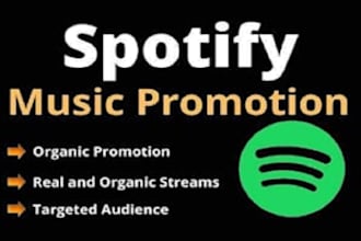 spotify music promotion, album growth spotify playlist pitching