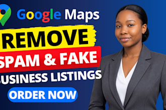 report fake spam gmb account and duplicate google my business listing