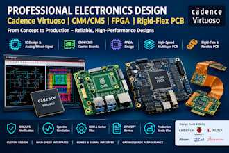 design cadence virtuoso,cm4 cm5 carrier board,fpga and rigid flex multilayer pcb