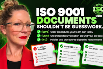 make iso 9001 sop quality management sop iso policies qms documentation iso 9001