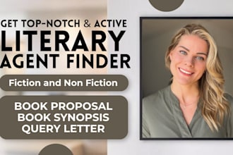 prepare your query letter, synopsis and literary agent submission plan