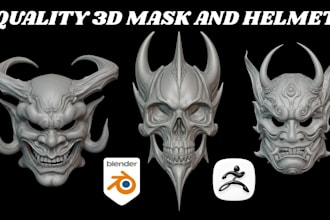 sculpt 3d mask 3d halloween mask cosplay mask halloween mask stl for 3d printing