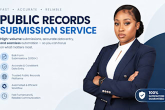 do public records creation with bot