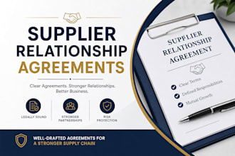 draft airtight supplier purchase agreements to secure your US business inventory