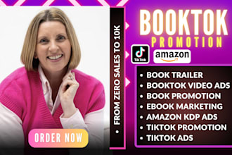 do booktok book promotion ebook marketing amazon kdp tiktok booktok author smm