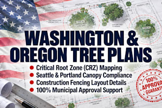 draft your washington and tree preservation plan layout