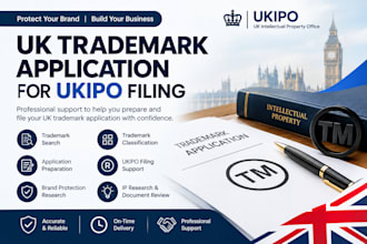 prepare your UK trademark application for ukipo filing