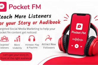 promote your pocket fm story for more plays, listeners and followers
