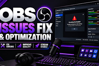 fix obs studio issues and optimize your streaming setup
