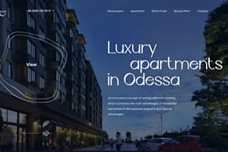 create a modern 3d website with immersive animations