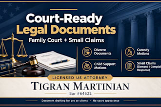 draft a strong legal response and defense for small claims court