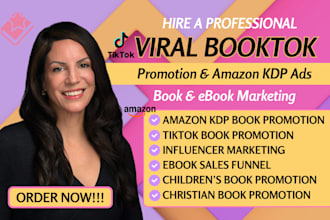 do tiktok booktok usa book promotion ebook marketing tiktok shop amazon kdp ads