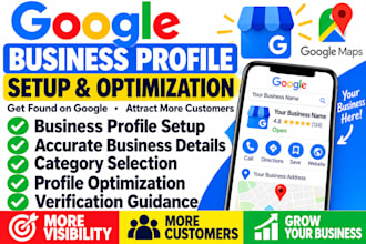 setup verified  google my business profile