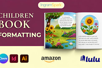 do children book formatting, puzzle book design, kdp kids activity workbook, pdf