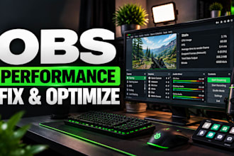 fix obs studio lag encoder and streaming quality issues