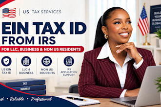 get your US ein tax id from irs for llc business and non US residents