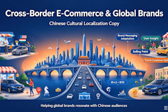 write chinese cultural localization copy for your brand