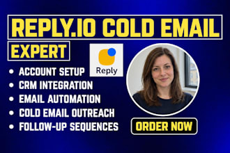do reply io cold email outreach sales automation reply io multichannel outreach