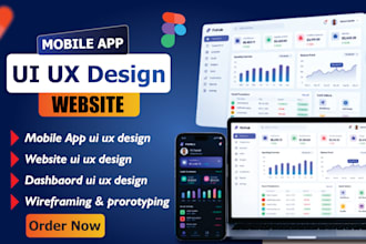 create a modern and responsive website UI UX design in figma